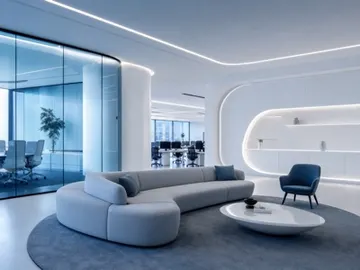 科技极简风格效果图示例